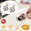 2Pcs Sink Drain Plugs Wash Basin Bounce Drain Filter Pop Up Bathtub Sink Drain Stoppers Strainer W/ Basket